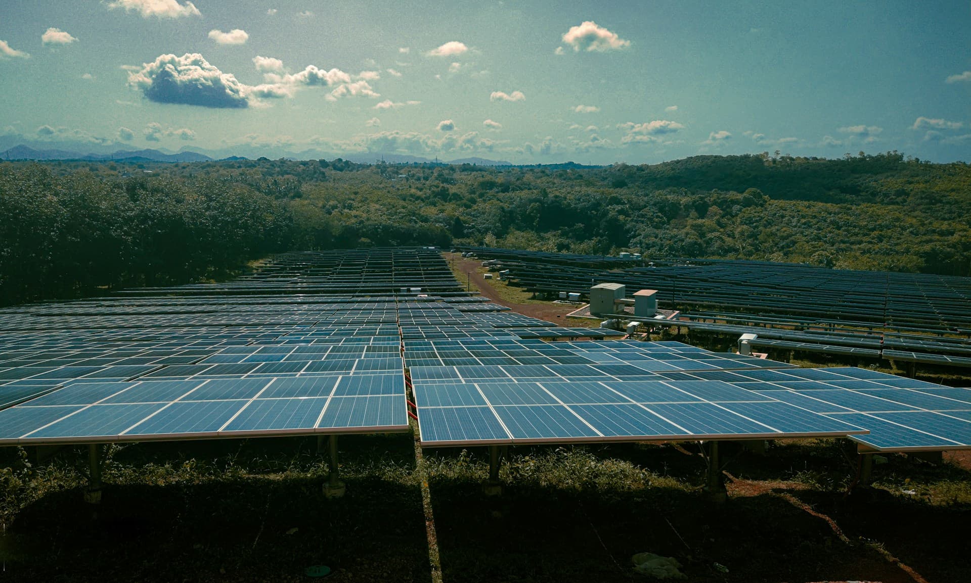 Solar panel installation 1